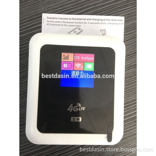 Pocket size Dual sim card 4G mobile wireless hotspots router Mini 4G wifi hotspot Router